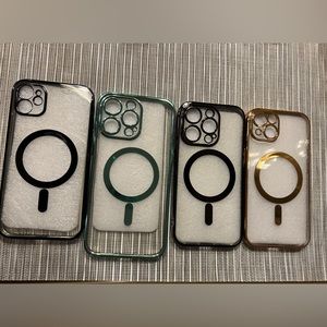 Magsafe Clear case for iPhone14 ,14PRO,14 PROMAX,13, 13PROMAX,11 Magnetic Cover